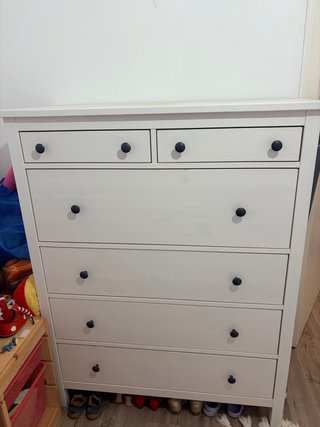 Cómoda IKEA Blanca Opcion mueble de TV y vitrina