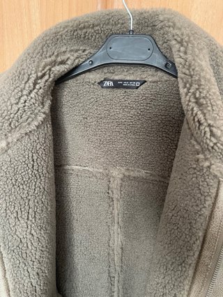 Cazadora Borreguillo Zara Talla S