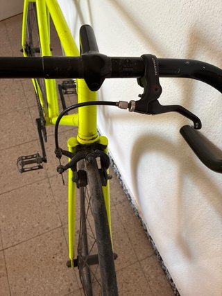 Bicicleta Fixie Amarilla