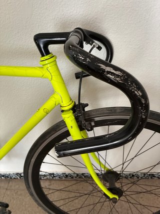 Bicicleta Fixie Amarilla