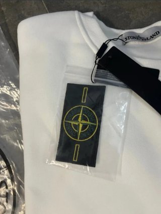Sudadera Stone Island Blanca