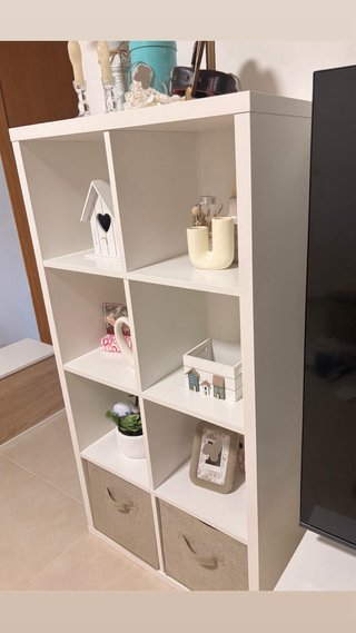 Estantería modular blanca