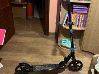 Patinete Plegable Negro 2 dias de uso
