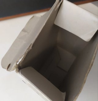 Caja Antigua de Cartón Sanyo M-1100C