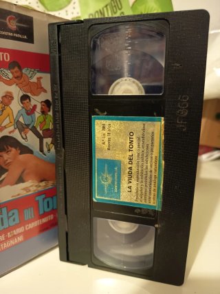 VHS La Viuda del Tonto - Comedia Italiana