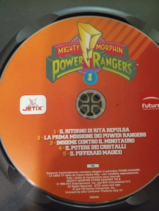 DVD Mighty Morphin Power Rangers 1