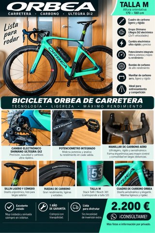 Orbea Carretera Carbono Ultegra Di2