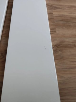 2 baldas IKEA blancas