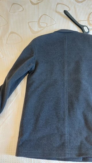 Cappotto uomo nero Made in Italy