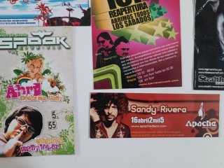 Lote Flyers Valencia Años 2000