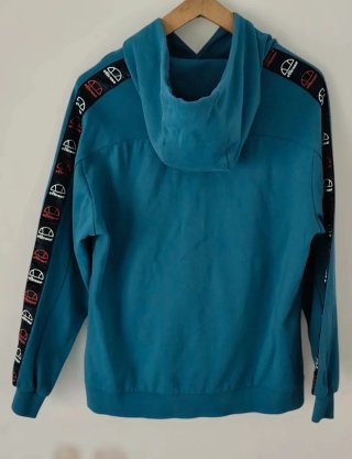 Felpa con cappuccio Ellesse blu petrolio M