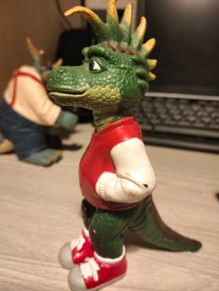Lote 3 Figuras Vintage Dinosaurios