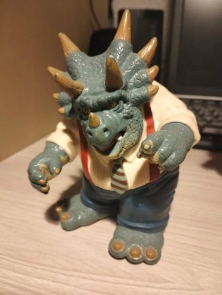 Lote 3 Figuras Vintage Dinosaurios