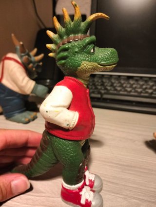Lote 3 Figuras Vintage Dinosaurios