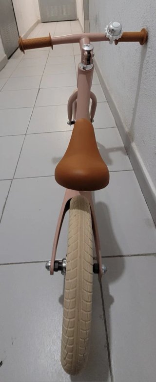 Bicicleta sin pedales Kinderkraft Rapid rosa