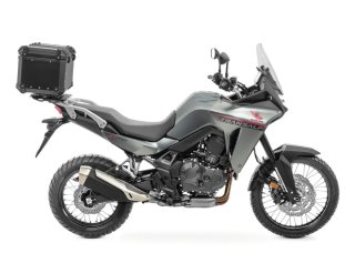 Baúl de Moto de Aluminio 55L,con bandeja universal