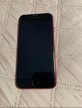 iPhone SE 2020 Rojo y funda de batería extensible