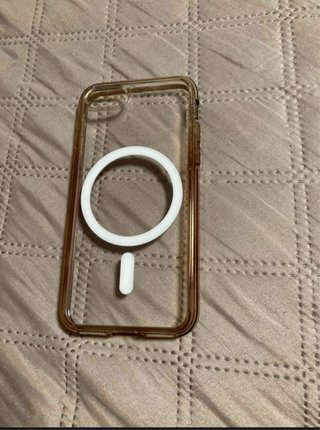 iPhone SE 2020 Rojo y funda de batería extensible
