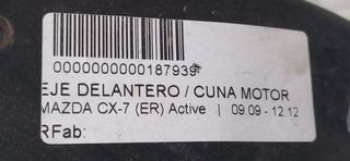 EJE DELANTERO / CUNA MOTOR MAZDA CX-7 (ER) Active