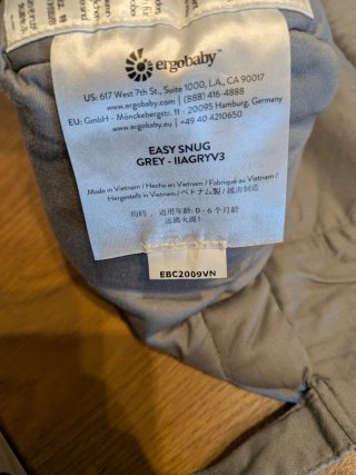 Mochila Portabebés Ergobaby