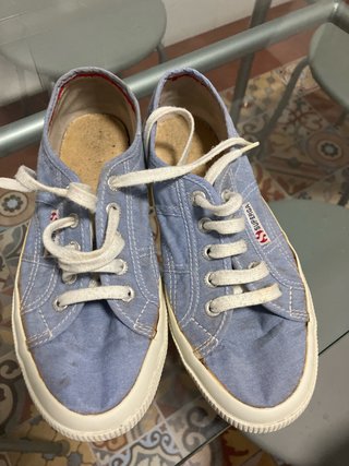 Zapatillas Superga Azul y Blanco