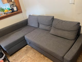 Sofá Cama Rinconera IKEA Friheten Gris