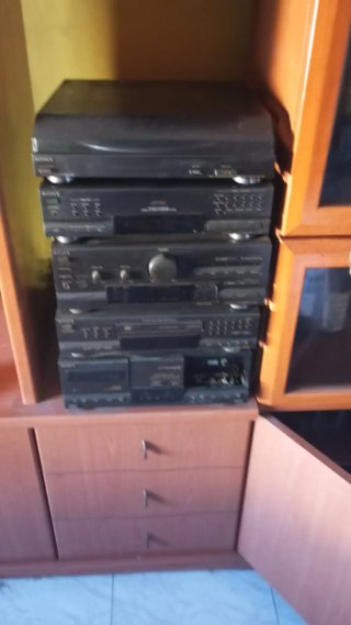 Equipo de música Sony
