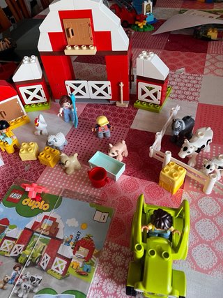 LEGO Duplo Granero, Tractor y Animales