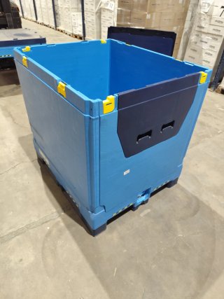 Contenedor Rígido Plegable Azul Excelsior