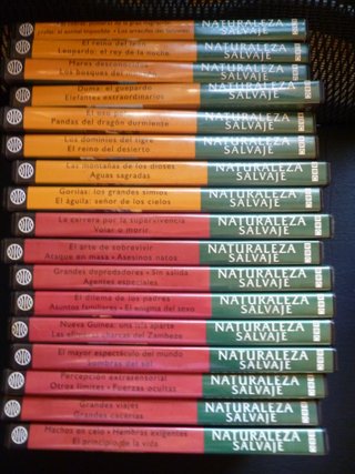 Lote Documentales Naturaleza Salvaje BBC DVD