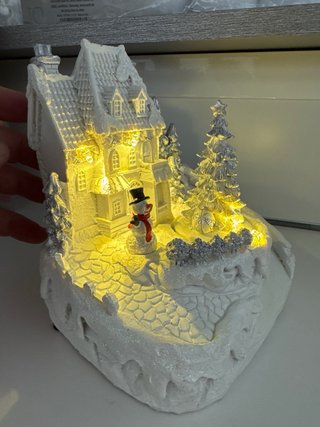 Miniatura Navideña con Luces