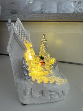 Miniatura Navideña con Luces
