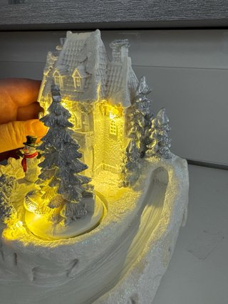 Miniatura Navideña con Luces