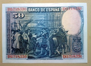 Lote 4 Billetes Banco de España 1925-1928