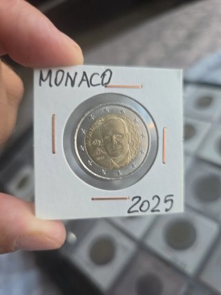Moneda 2€ Monaco 2025