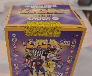 Caja de cromos LaLiga 2026-27 Panini
