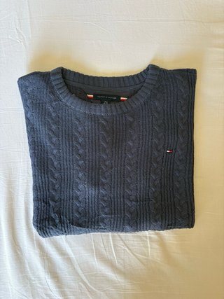 Maglioncino Tommy Hilfiger Blu per ragazzo 16-18 a