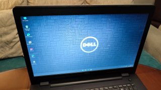 Portátil Dell 17" i7 8GB RAM SSD Win11 y Office