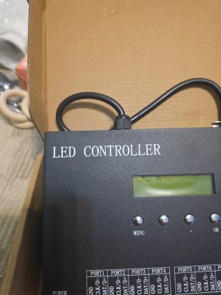 Controlador LED Negro
