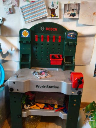 Banco de herramientas Bosch para niños