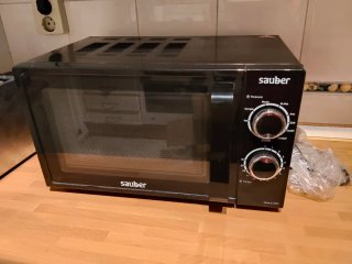 Microondas Sauber Negro