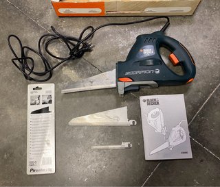 Sierra Scorpion Black&Decker sable y caladora