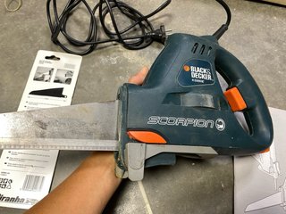 Sierra Scorpion Black&Decker sable y caladora