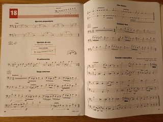 Libro de Trombón: Escuchar, Leer & Tocar 2