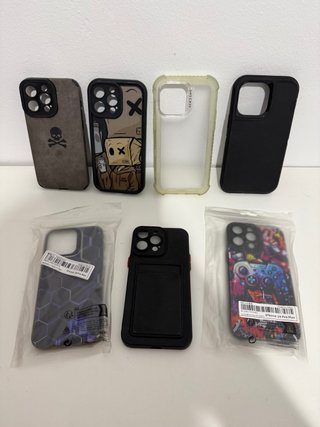 Lote de 7 Fundas para iPhone 14 Pro Max