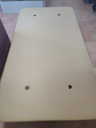 Base tapizada 105x200 cm