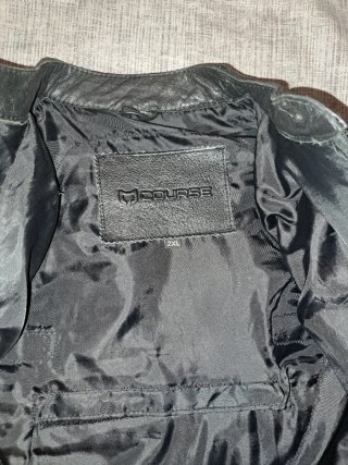 Chaqueta Cuero Moto Mujer