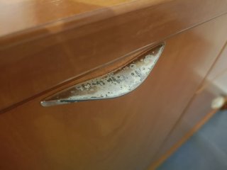 Cómoda Aparador de Madera con Ruedas