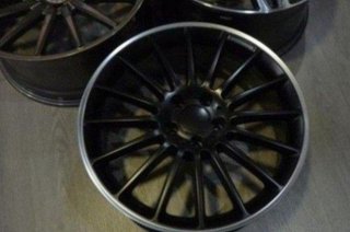 Llantas Mercedes C63 AMG W204 Negro Satinado
