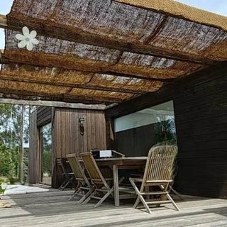 TOLDO PÉRGOLA 4X3M FIBRA DE COCO / SOMBR